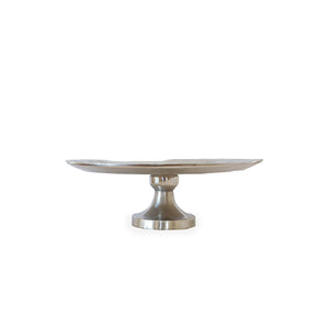 CAKE STAND - MATTE SILVER 46CM