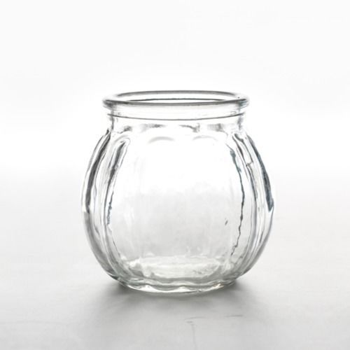 GLASS VASE - PUMPKIN SMALL 17CM X 15CM