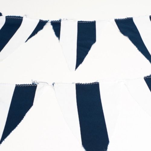 BUNTING - NAVY AND WHITE STRIPE