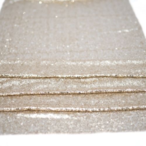 TABLE CLOTH - SEQUIN - GOLD 3M X 3M