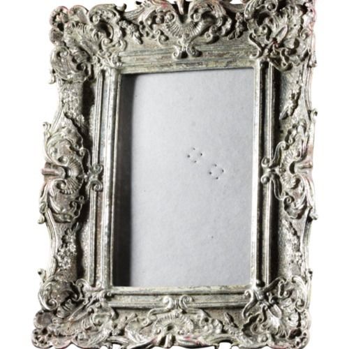 FRAME SMALL - ORNATE  - SILVER (PICTURE SIZE 9X14CM)