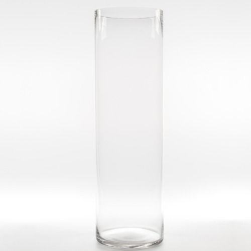 GLASS VASE - CYLINDER  60CM X 18CM