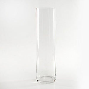 GLASS VASE - SKINNY CYLINDER 30CM X 8CM