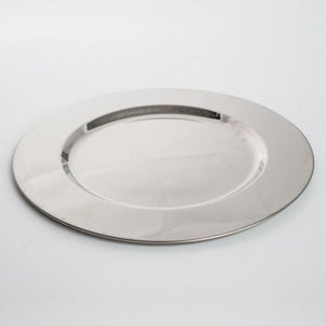 CHARGER PLATE - STAINLESS STEEL 31CM