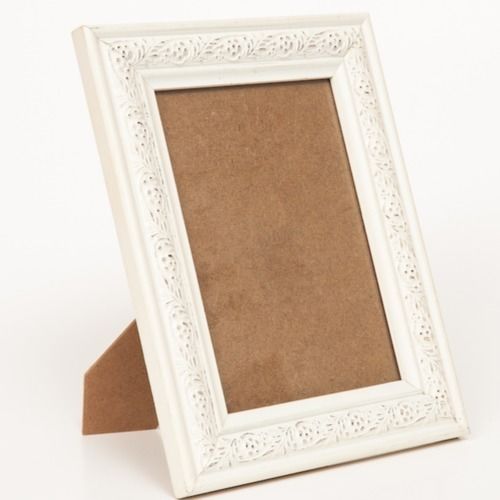 FRAME SMALL - WOODEN WHITE (PIC SIZE 12X17CM)