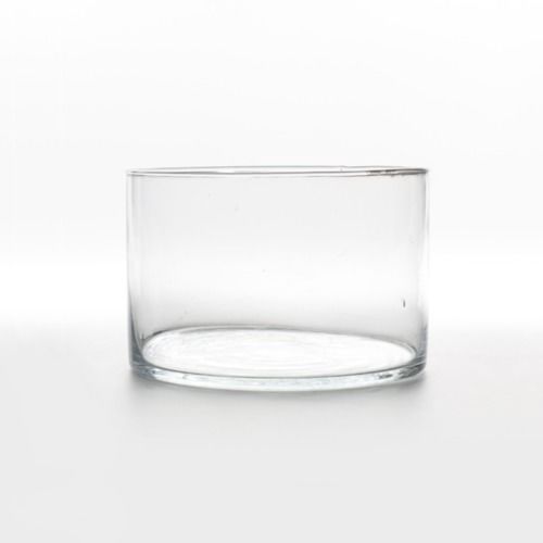 GLASS VASE - CYLINDER 10X15CM