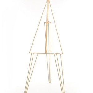 EASEL - METAL - GOLD 1.7M